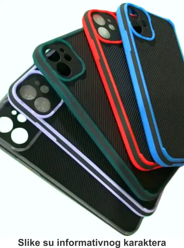 GEMBIRD MCTR82-IPHONE 13 Mini Futrola Textured Armor Silicone Red