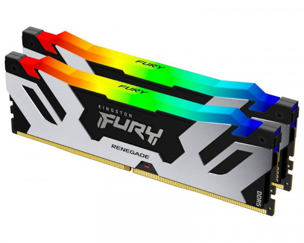 KINGSTON DIMM DDR5 96GB (2x48GB kit) 6400MTs KF564C32RSAK2-96 FURY Renegade RGB 