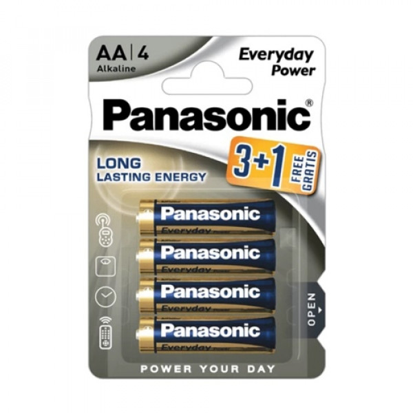 Panasonic bat. alkalne AA LR6EPS4 kom