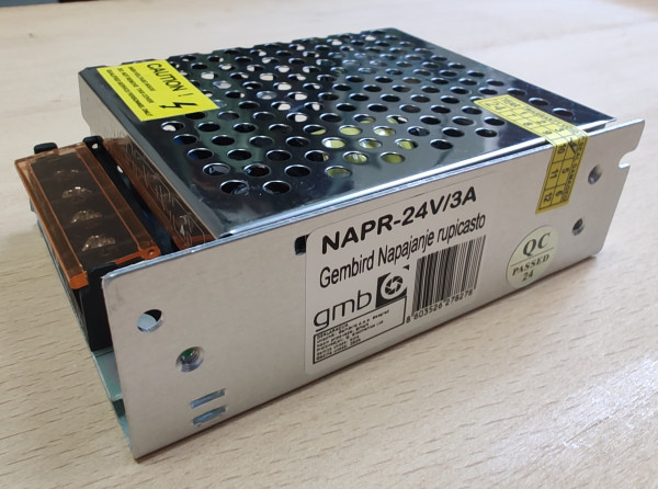 NAPR-24V/3A Gembird Napajanje rupicasto