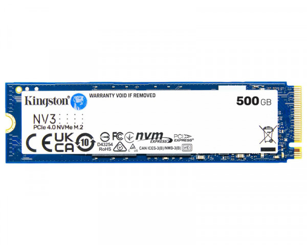 KINGSTON 500GB M.2 2280 NVMe SNV3S500G series NV3 SSD 