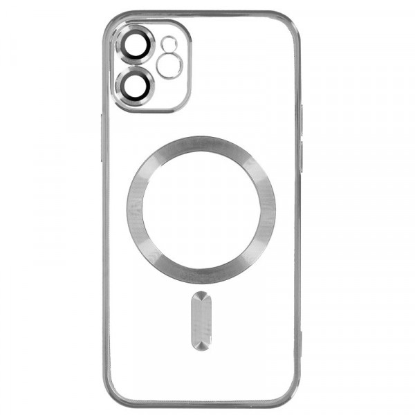 Silikonska futrola Magsafe Iphone 11 SILVER