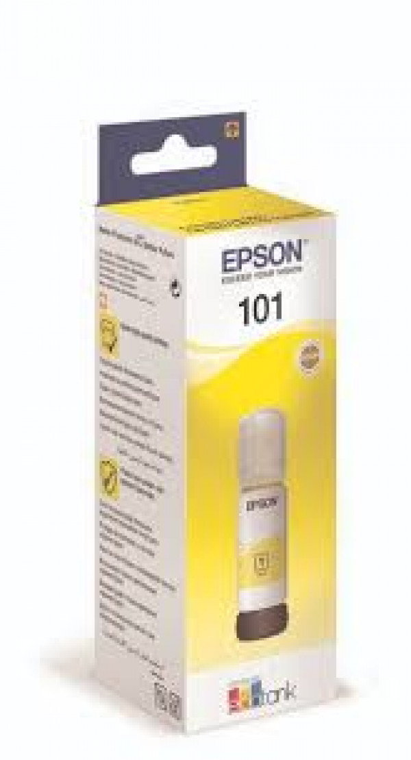 EPSON 101 EcoTank Yellow ink bottle, C13T03V44A