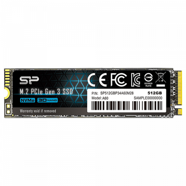SILICON POWER SSD 512GB A60 - SP512GBP34A60M28