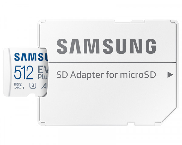 SAMSUNG 512GB MB-MC512SA/EU EVO Plus SDXC memorijska kartica sa adapterom
