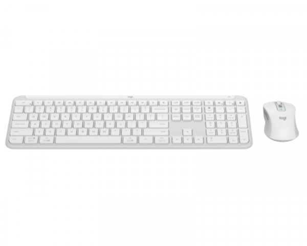 LOGITECH MK950 Wireless Desktop White US tastatura + miš 
