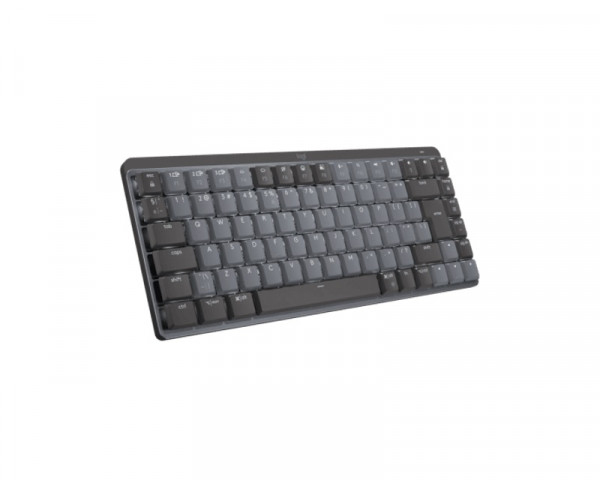 LOGITECH MX Mechanical Mini Minimalistic - Clicky Wireless tastatura Graphite US 