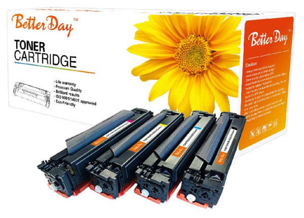 Toner BetterDay CF541A/CRG-054/CF401A/CRG-045 zam. kaseta za HP Cyan 1.6k