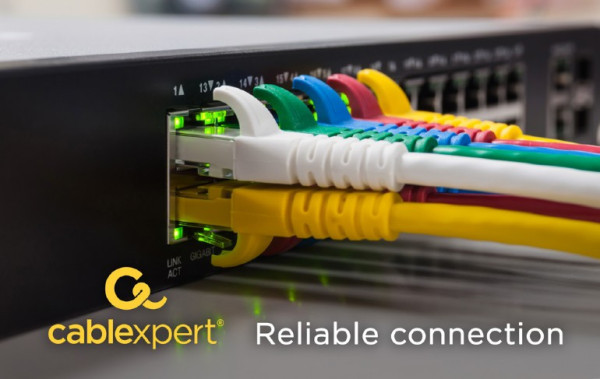 Gembird Mrezni kabl, PP6A-LSZHCU-BK-30M SFTP CAT.6A BAKARNI LSZH Patch cord 30m Black