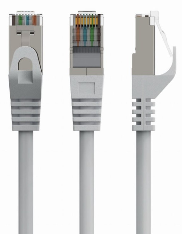 Gembird Mrezni kabl, PP6A-LSZHCU-45M SFTP CAT.6A BAKARNI LSZH Patch cord 45m Grey