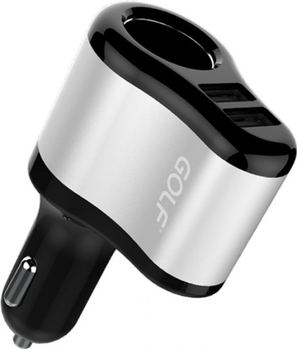 Gembird Auto Punjac 2x Usb + Uticnica Golf GF-C14