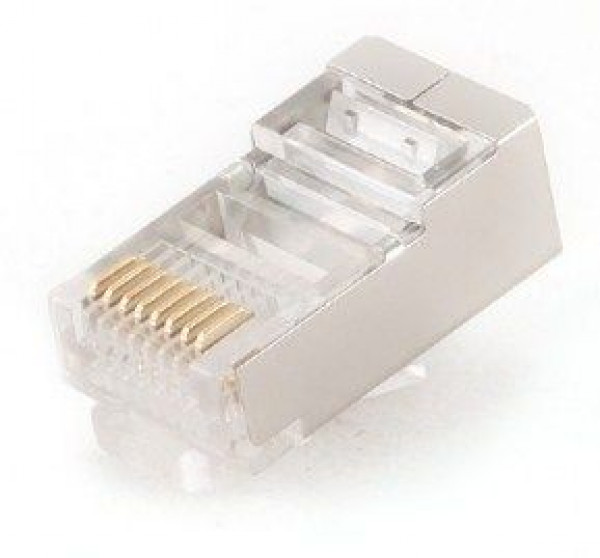 PLUG6SP/10 Shielded modular CAT6, 10 u pakovanju / CENA PO PAKOVANJU