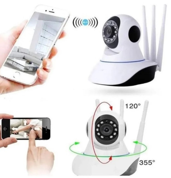 CAM-IP3MP-Q11  GMB kamera 3 mpix microSD iCSee xmeye pro app Two-way voice PTZ (alt. ICAM-WRHD-02 )