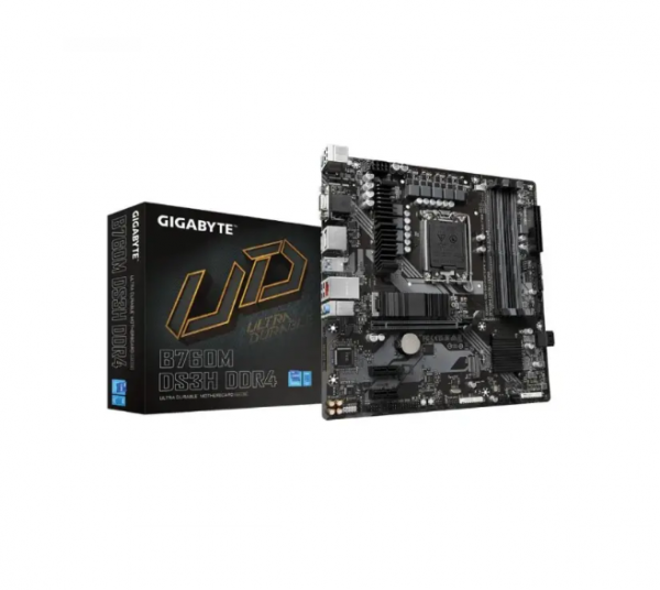 Gigabyte B760M DS3H DDR4 LGA1700, Intel B760 Chipset, 4x DDR4