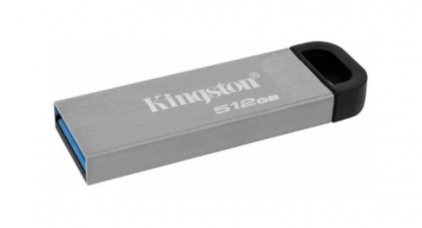 Kingston 512GB USB Flash Drive, USB 3.2 Gen.1, DataTraveler Kyson, Read up to 200MB/s, Write up to 60MB/s ( DTKN/512GB )