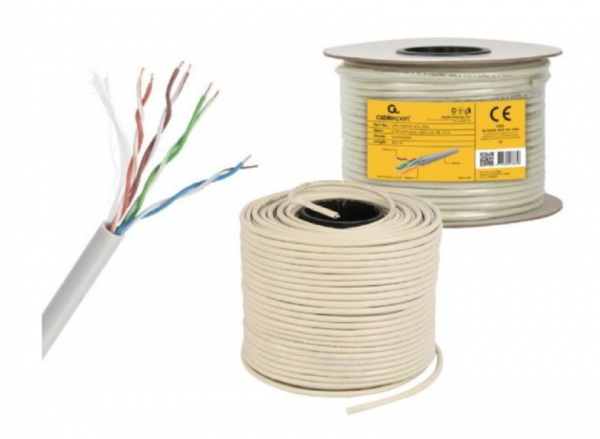 Gembird UPC-5004E-SOL/100 Gembird UTP cat.5E Indoor solid CCA kotur 100m