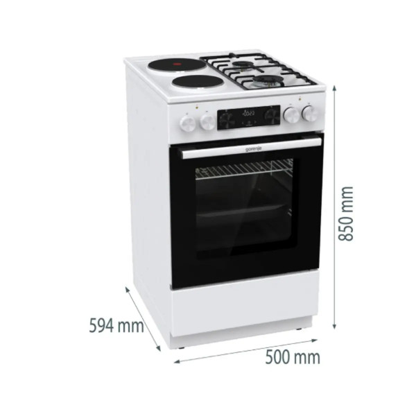 Gorenje Električni šporet GK5C64WF