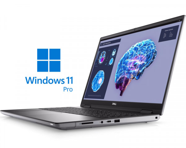 DELL Precision M7680 (FHD+ 500nits, i7-13850HX, 32GB, 1TB SSD, RTX 3500 12GB, Backlit, FP, SC, Win 11 Pro)