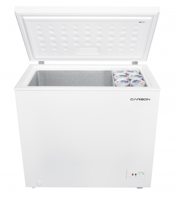 Carbon Horizontalni zamrzivač BE1-200CRNW1, 198l, beli