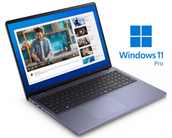 DELL 16 DC16251 (FHD+ IPS 300nits, Core 7 150U, 16GB, 1TB SSD, GeForce MX570A 2GB, Backlit, FP, Win 11 Pro)