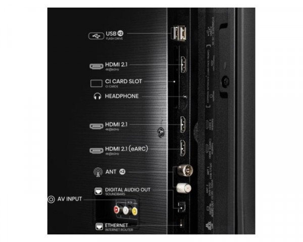 HISENSE 43 inča 43E7Q QLED 4K UHD Smart TV 