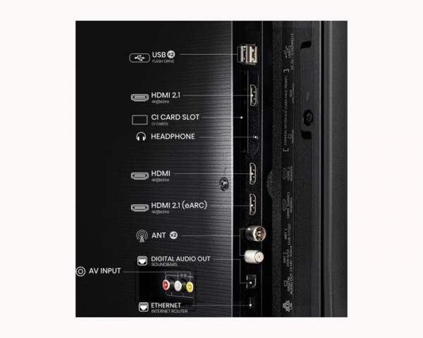 HISENSE 43 inča 43A6Q 4K UHD Smart TV 