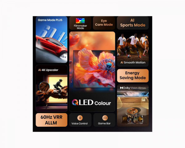 HISENSE 55 inča 55E7Q QLED 4K UHD Smart TV 