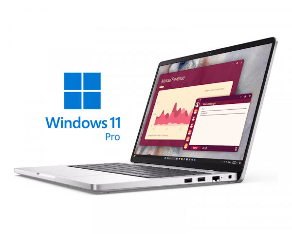 DELL Pro 14 (FHD+ IPS, Ultra 7 255U, 32GB, 512GB SSD, Backlit, FP, Win 11 Pro, 3yr ProSupport)