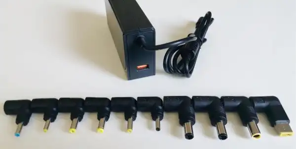 Gembird NPA-AC5D ** laptop punjac AC 90W + QC3.0 mobilni punjac quick charge 3A, auto-voltage (1270)