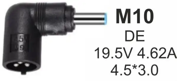 Gembird NPC-DE (M10) konektor za punjac 90W-19.5V-4.62A, 4.5*3.0mm PIN