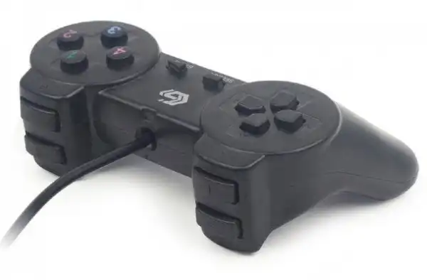 JPD-UB-01 ** Gembird USB 2.0 digital gamepad black (190)