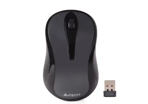 A4-G3-280A  A4Tech V-Track bezicni opticki mis 2.4GHz 125Hz/1000Dpi Glossy grey, 102mm, USB