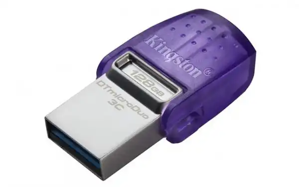 Kingston USB memorija 128GB DataTraveler microDuo 3 Type-C