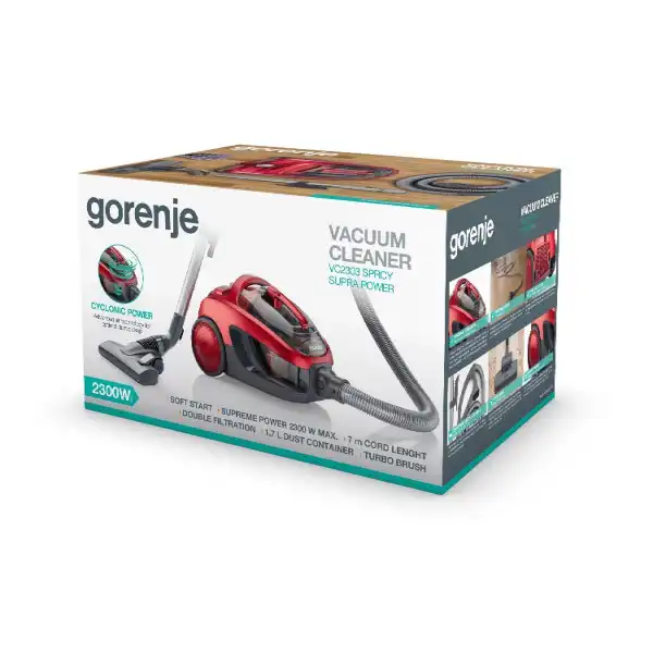 Gorenje usisivač VC2303SPRCY