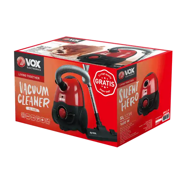 Vox usisivač crveni SL 123