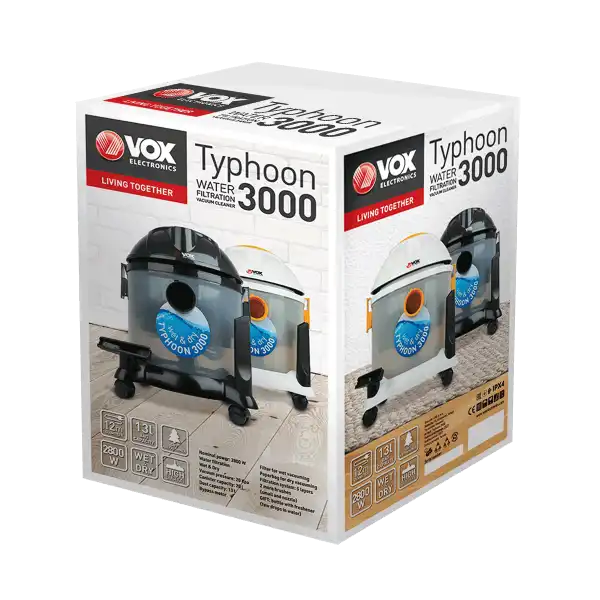Vox usisivač TYPHOON 3000 crni