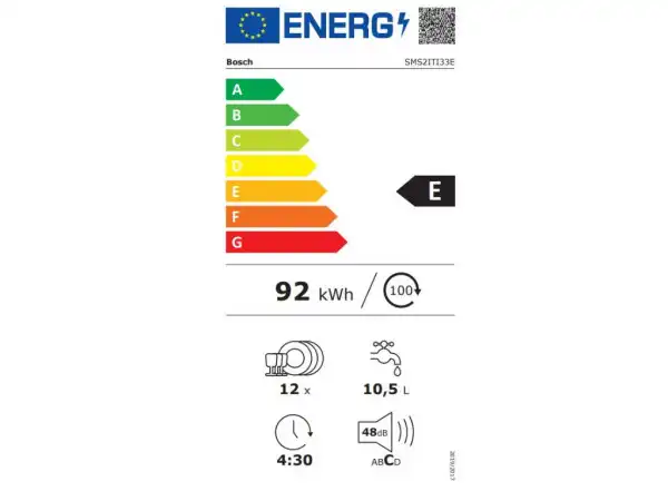 BOSCH SMS2ITI33E Sudomašina