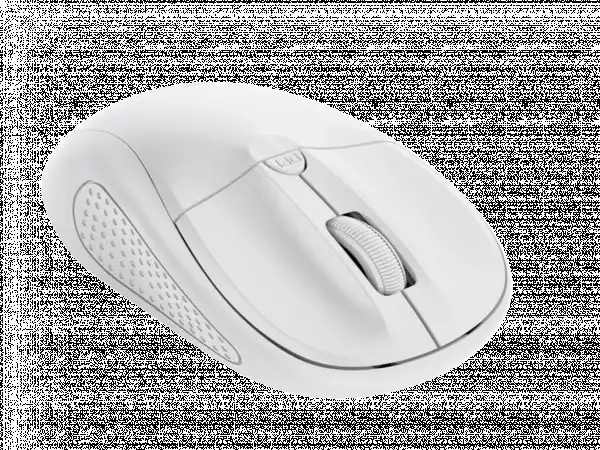 Miš TRUST Primo mat bežični/bela